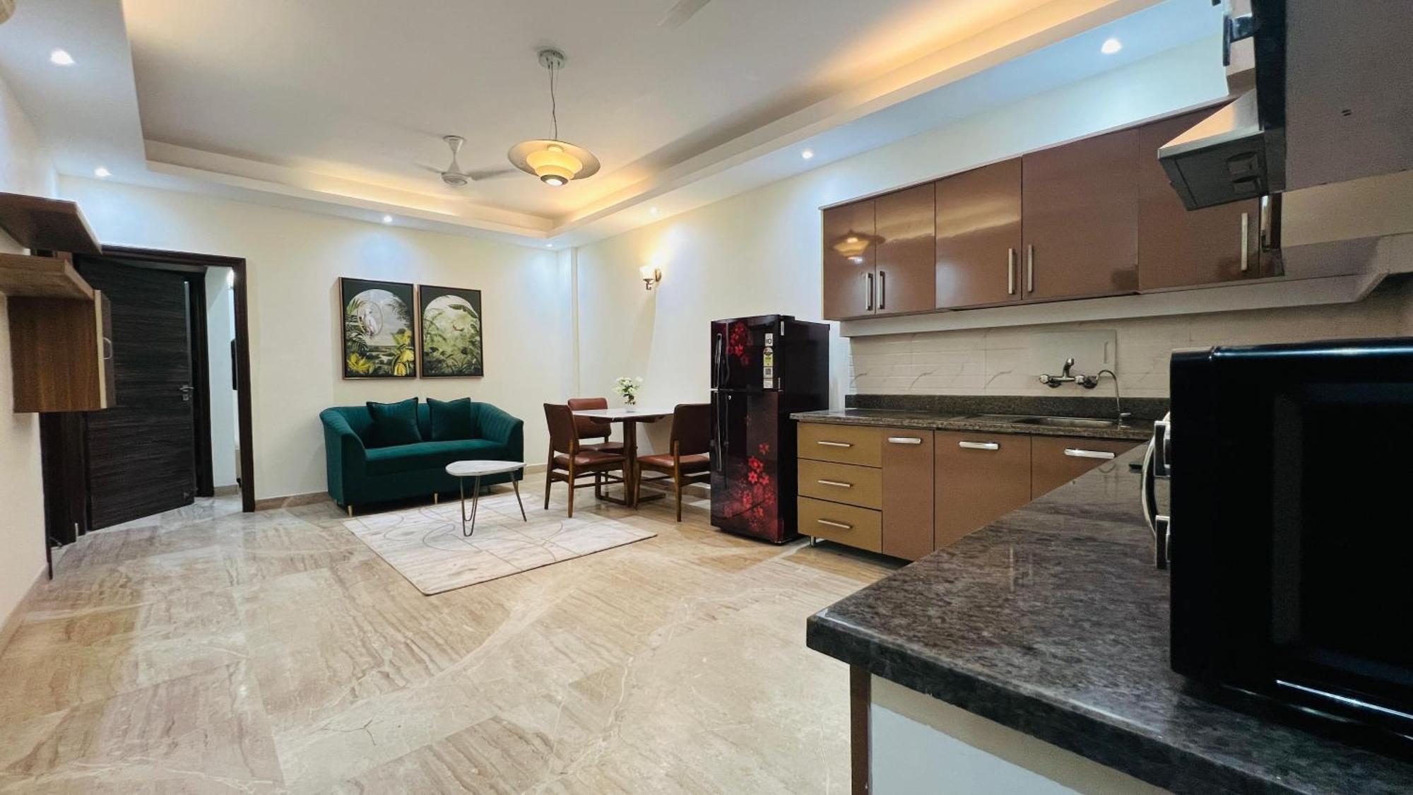 Olive Serviced Apartments - New Friends Colony Neu-Delhi Exterior foto