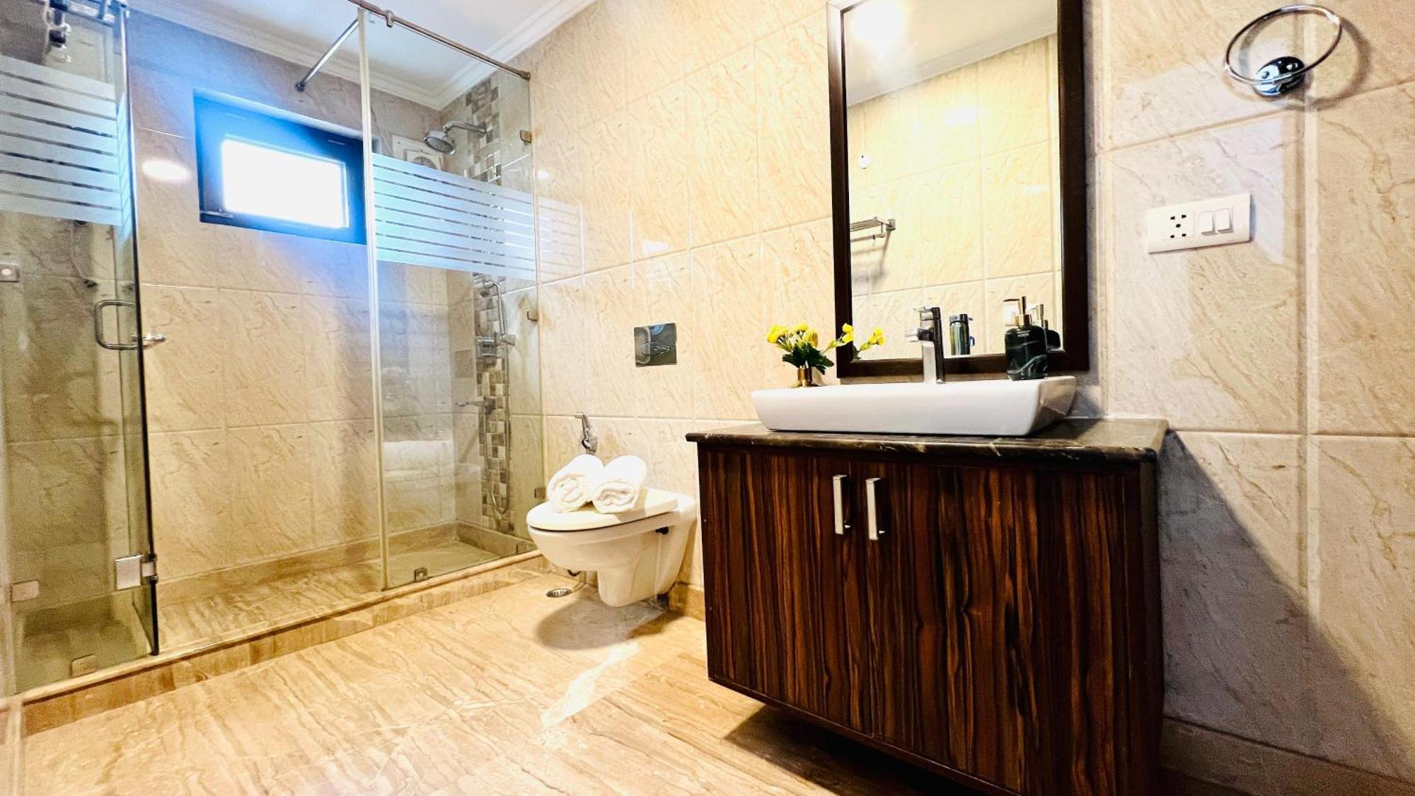 Olive Serviced Apartments - New Friends Colony Neu-Delhi Zimmer foto